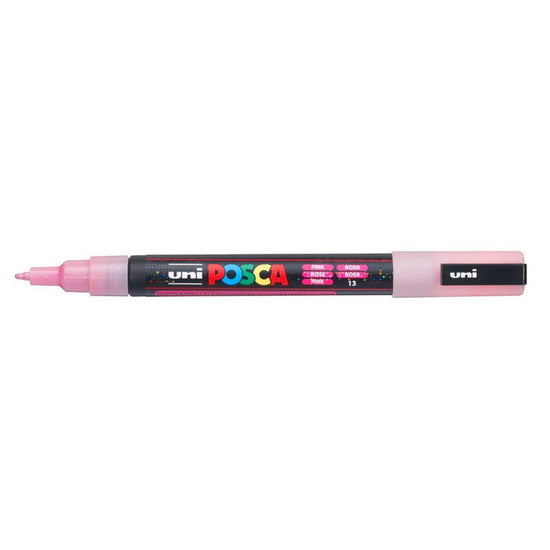 Posca Marker PC-3M Bullet Tip Glitter Pink
