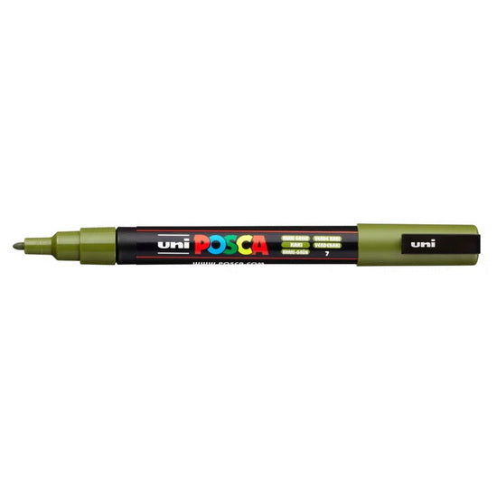 Posca Marker PC-3M Bullet Tip Khaki Green