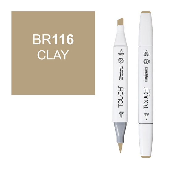 Touch Brush Marker Clay
