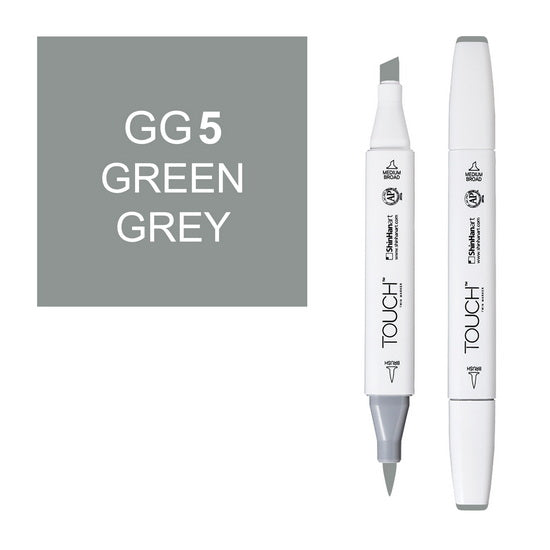 Touch Brush Marker Green Grey no. 5