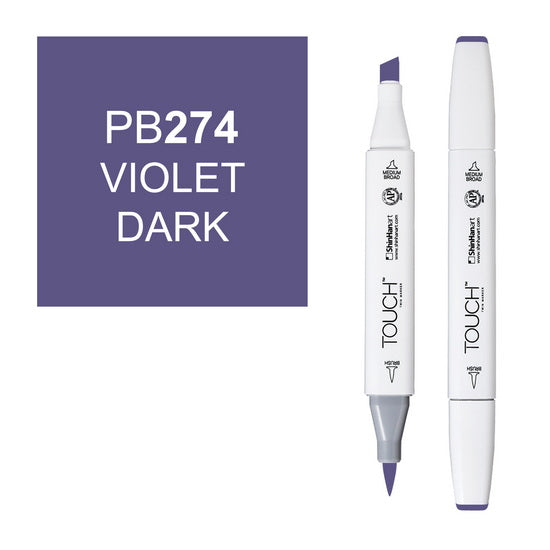 Touch Brush Marker Violet Dark