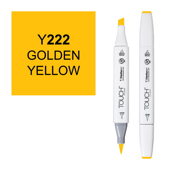 Touch Brush Marker Golden Yellow