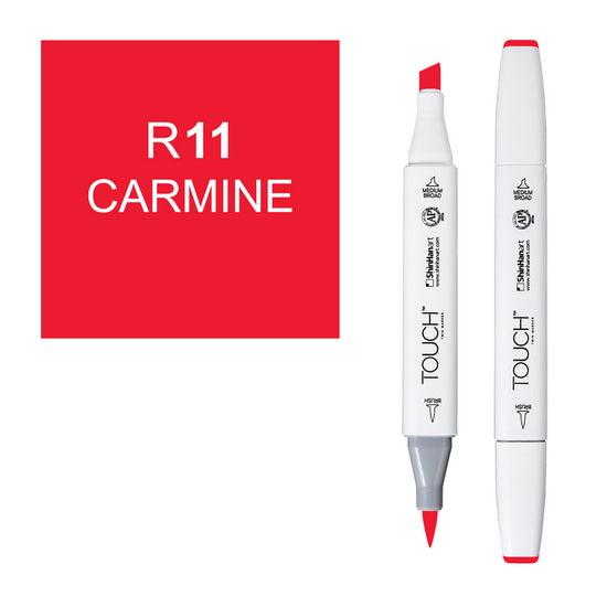 Touch Brush Marker Carmine