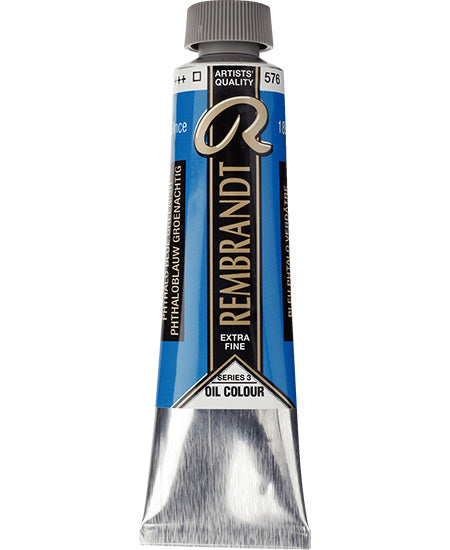 Rembrandt OIl  Phthalo Blue Green - 40ML Series 3