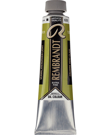 Rembrandt OIl  Cinnabar Green Light - 40ML Series 2
