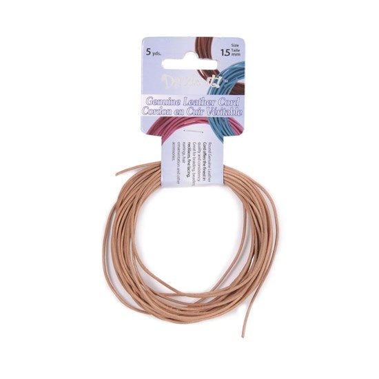 Leather Cord 1.5 mm Natural