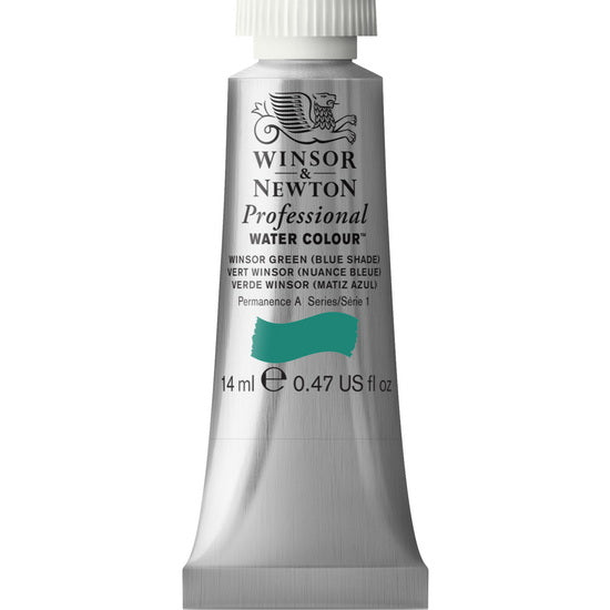 Professional watercolour - 14ml - winsor green blue shade - s1