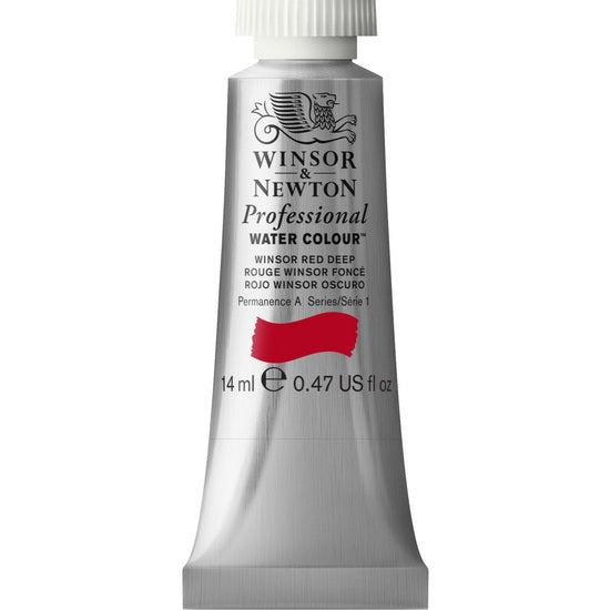 Professional watercolour - 14ml - winsor red deep - s1