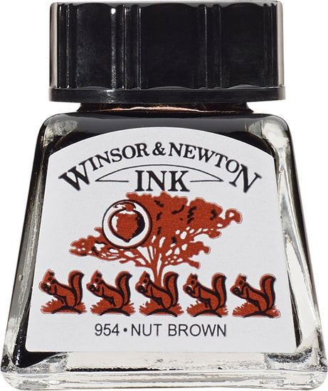 Encre à dessin brun noisette - 14ml