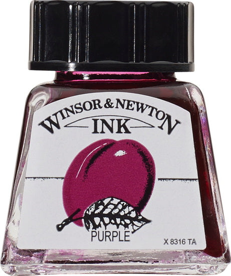 Encre à dessin pourpre - 14ml