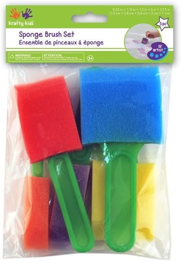 5 Sponge brushes