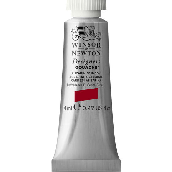 Designers gouache - 14ml - alizarin crimson - s1