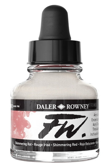 Acrylic ink - fw artists' - 29ml - shimmer red