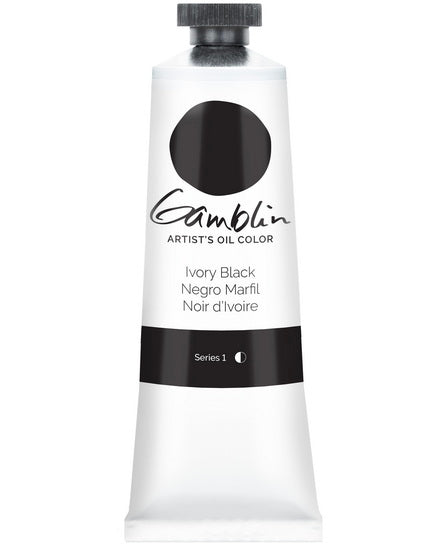 Oil Tube Ivory Black - 37ml Series 1