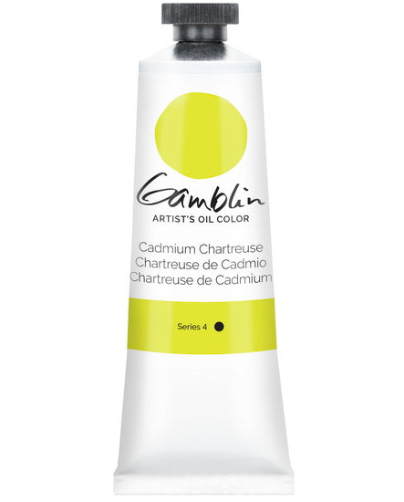 Huile chartreuse cadmium - 37ml série 4