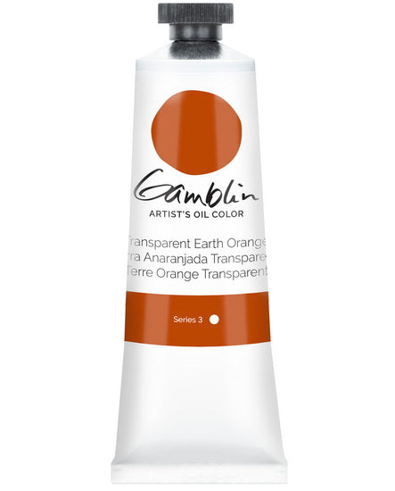 Oil Tube Transparent Earth Orange - 37ml Series 3