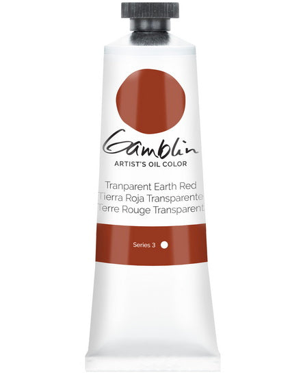 Oil Tube Transparent Earth Red - 37ml Series 3