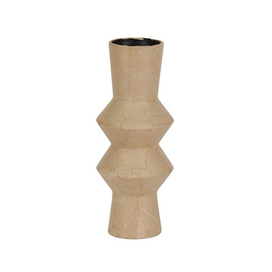 Papier-Mâché Twisty Vase