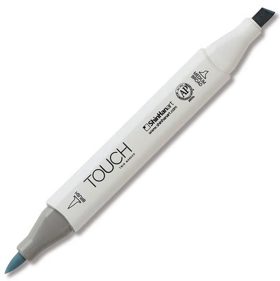 Touch Brush Marker Blue Grey no.1