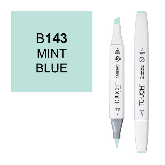 Touch Brush Marker Mint Blue