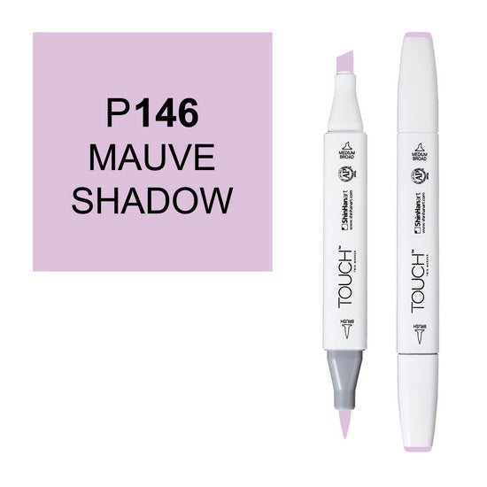 Marqueur Touch pointe pinceau ombre mauve