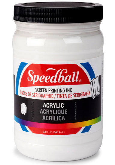 Screen printing ink - white - 32oz
