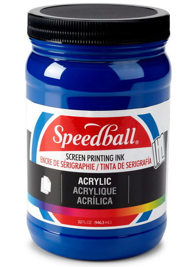 Screen printing ink - process cyan - 32oz