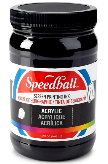 Screen printing ink - black - 32oz