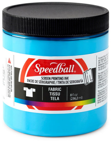 Screen printing ink - textile - peacock blue - 8oz