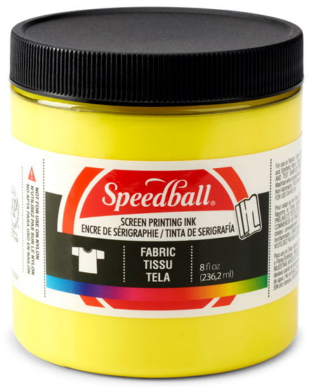 Screen printing ink - textile - process yellow - 8oz