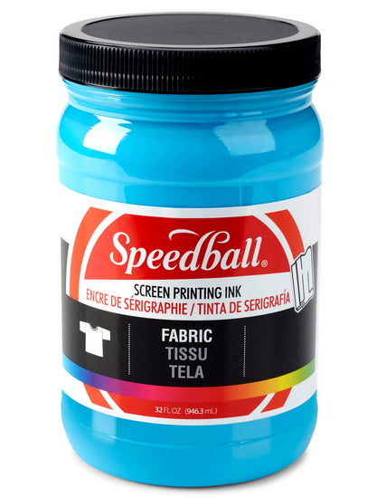 Screen printing ink - textile - peacock blue - 32oz