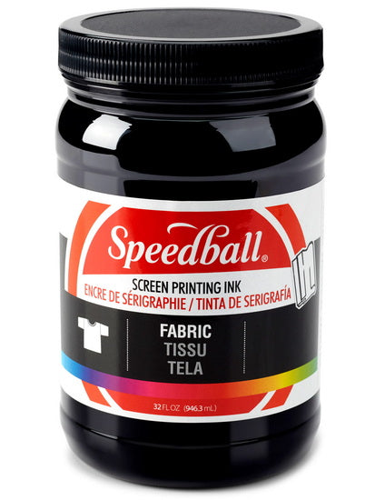 Screen printing ink - textile - black - 32oz
