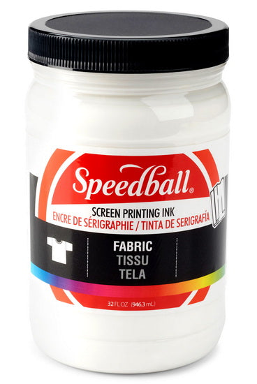 Encre sérigraphie - textile - blanc - 32oz