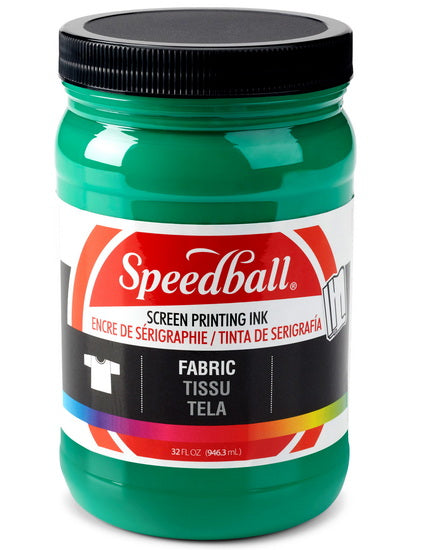 Screen printing ink - textile - green - 32oz