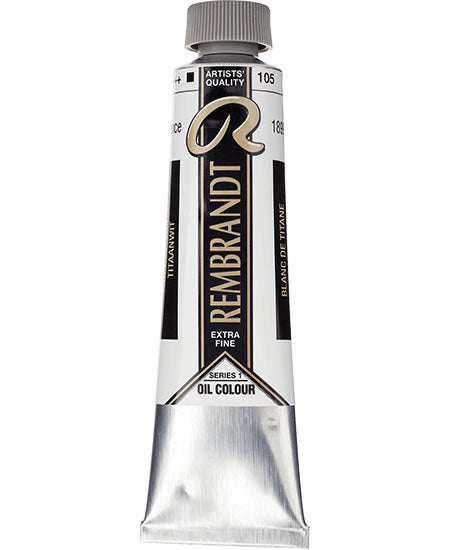 Rembrandt OIl  Titanium White - 40ML Series 1