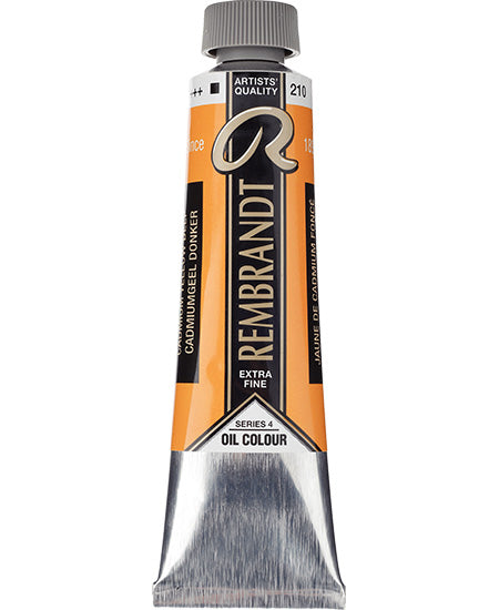 Rembrandt OIl  Cadmium Yellow Deep - 40ML Series 4