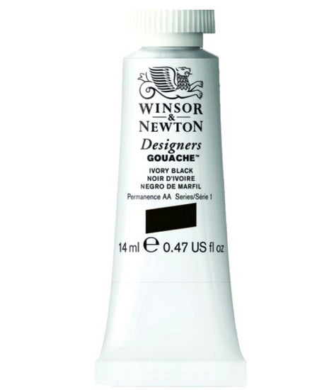 Designers gouache - 14ml - ivory black - s1