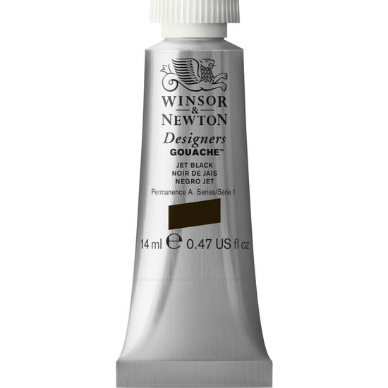 Designers gouache - 14ml - jet black - s1
