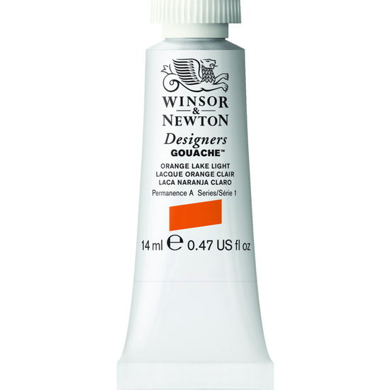 Designers gouache - 14ml - orange lake light - s1
