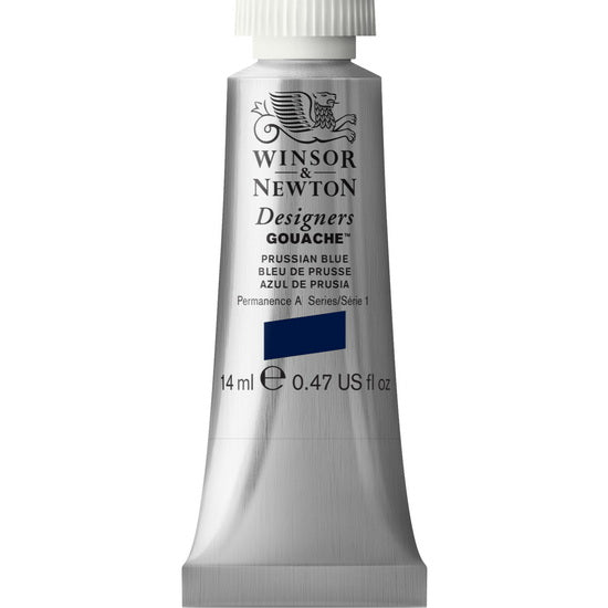 Designers gouache - 14ml - prussian blue - s1