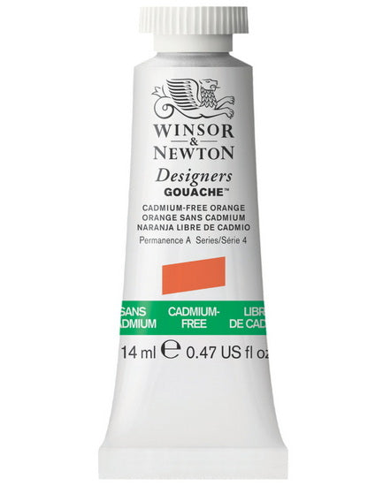 Designers gouache - 14ml - cadmium-free orange - s4