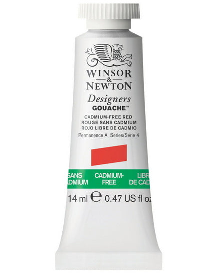 Designers gouache - 14ml - cadmium-free red - s4