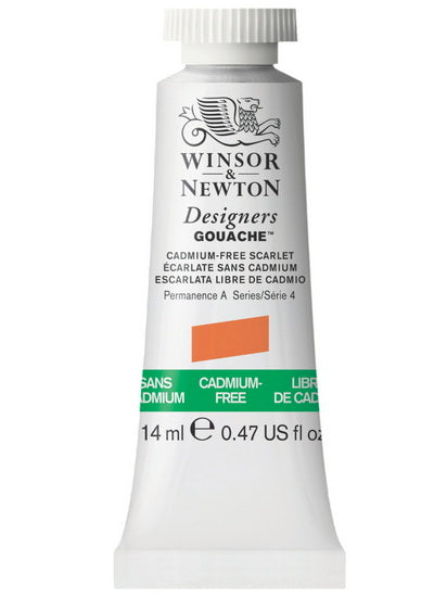 Designers gouache - 14ml - cadmium-free scarlet - s4