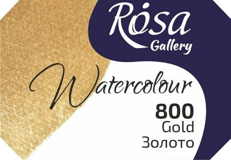 Watercolor fine art quality 2.5 ml - gold