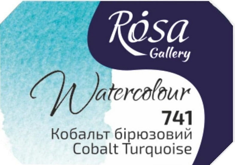 Watercolor fine art quality 2.5 ml - cobalt turquoise