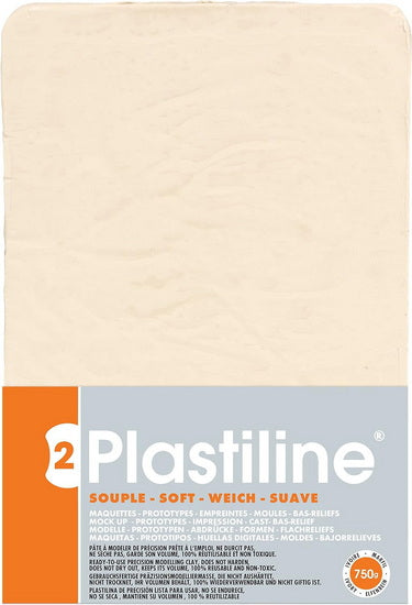 50 Hardness Plastiline - IVORY - 750 GRAM