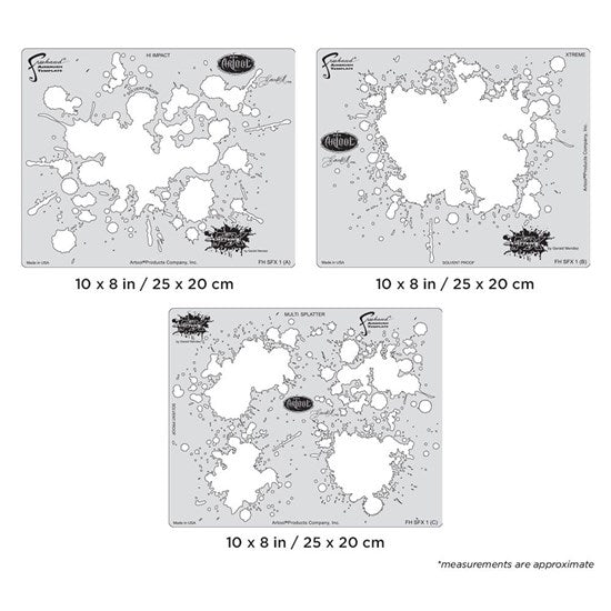 Artool Fx Splatter Template