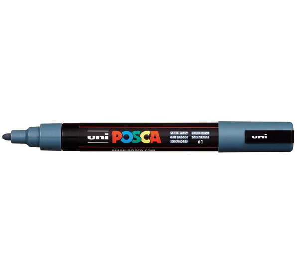 Posca Marker PC-5M Bullet Tip Slate Gray