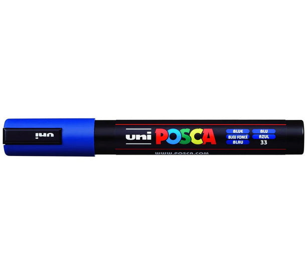 Posca Marker PC-5M Bullet Tip Blue