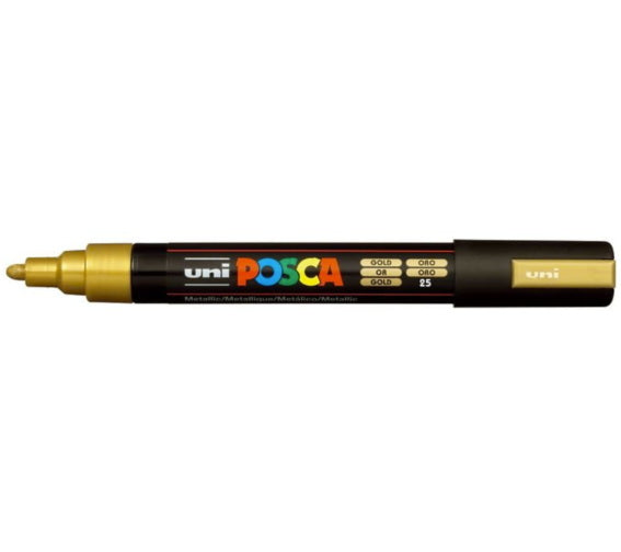 Posca Marker PC-5M Bullet Tip Gold